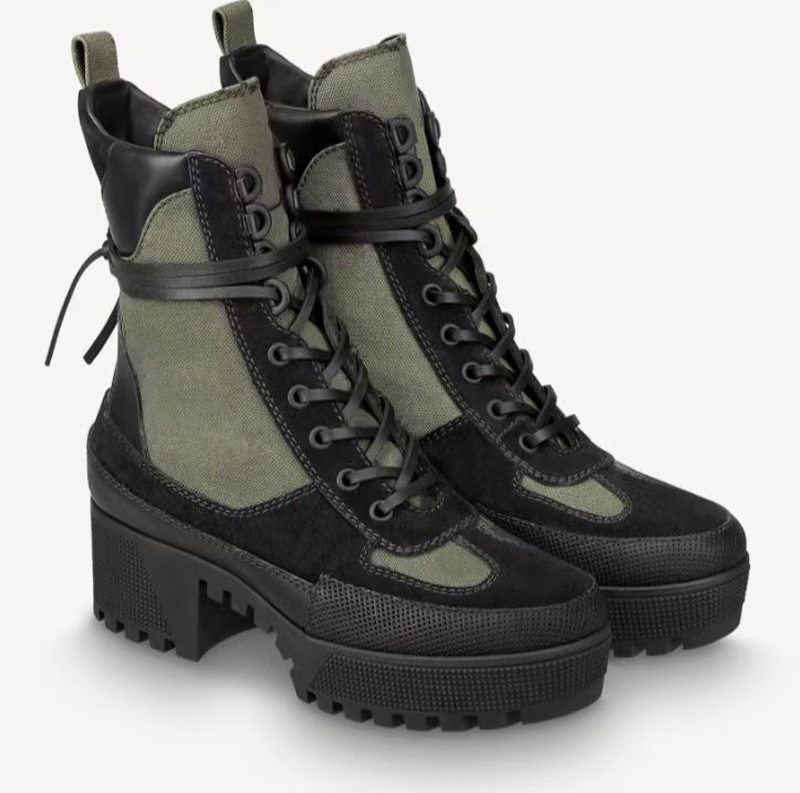 

Winter fashion ladies desert boots short heel Martin shoes printed leather platform desert lace boots kjw001