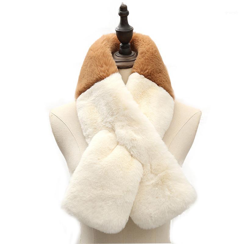

Scarves 2021 Scarf Imitation Hair Color Matching Adult Children Fashion Trend, Blue;gray