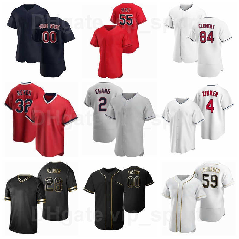 

Baseball 84 Ernie Clement Jersey 4 Zimmer 79 Connor Marabell 35 Oscar Mercado 44 Bobby Bradley Pullover Team Custom Name Number, Men cool base