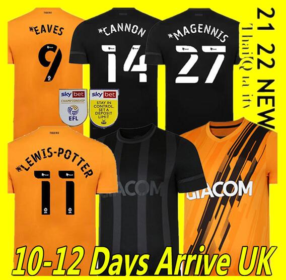 

2021 2022 Hull City Soccer Jerseys WILKS HONEYMAN .SMITH BERNARD EAVES SCOTT 21/22 Maillots De Foot RAXTER GREAVES LEWIS-POTTER EMMANUEL, Heercheng 21-22 home