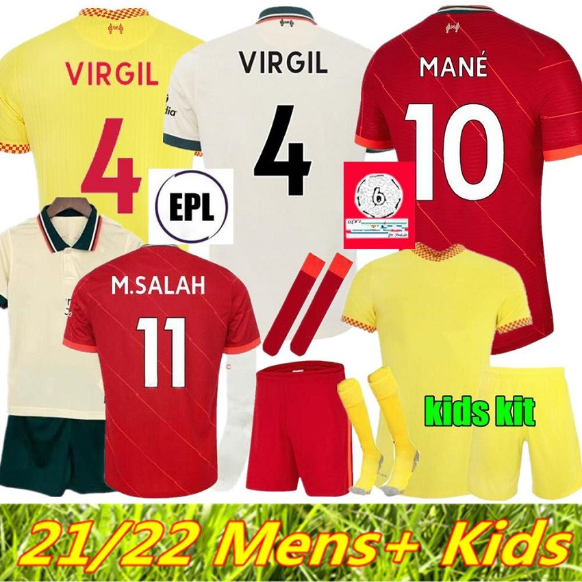 

21 22 LVP Tops M.SALAH ALEXANDER ARNOLD DIOGO J soccer jerseys ORIGI MILNER A.BECKER football shirt SHAQIRI HENDERSON WIJNALDUM men kit 2021, Black
