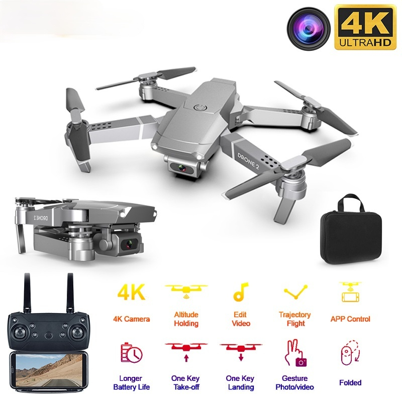 

Halolo E68 WIFI FPV Mini Drone With Wide Angle HD 4K 1080P Camera Hight Hold Mode RC Foldable Quadcopter Dron Gift drone camera