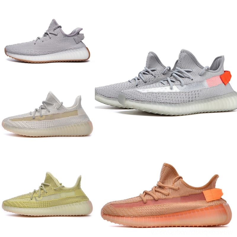 fadereflective Cinder Oreo Running Shoes 350 KanyeWest Static desert earth yecher Yecheil Black vRunner men KanyeWest shoe 350 women-image-699327885