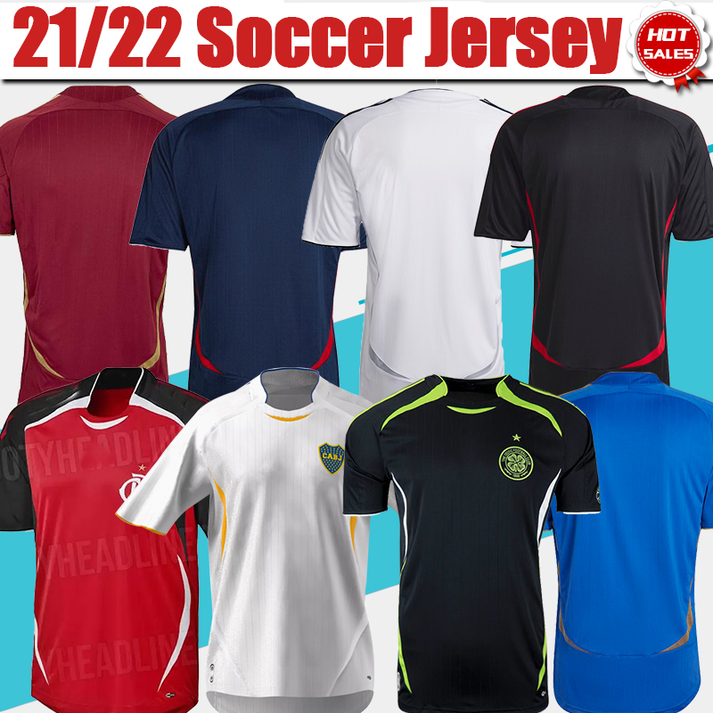 

Teamgeist Limited Collection Soccer Jersey Celtic Flamengo Football Shirt Men Adult Short Sleeve Boca Juniors Uniforms 2021 2022 Pre- Sell, Home + ucl patch