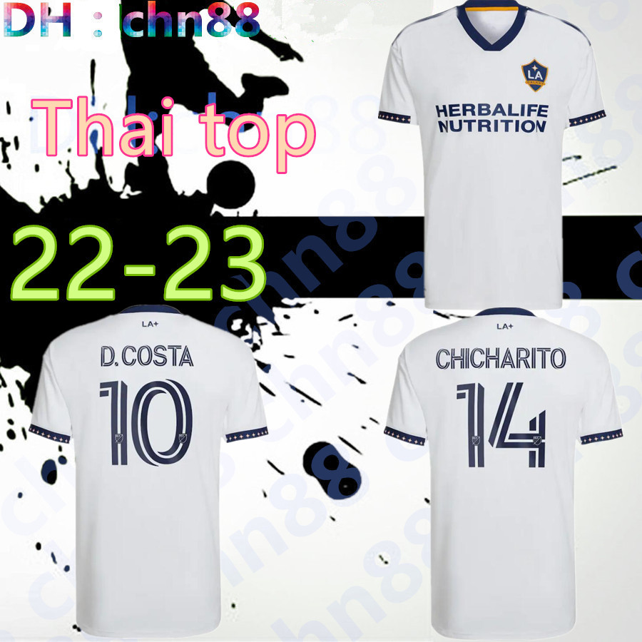 

MLS 2022 2023 Los Angeles LA Galaxy Soccer JerseyS CHICHARITO D.Costa Joveljic Efraín Álvarez Marky Cabral 22 23 KLJESTAN HOME FOOTBALL SHIRTS TOP fans player version, Image