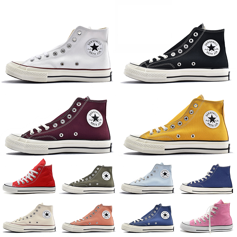 

Fashion Converses Chuck Taylor All Star Women Mens Canvas Shoes 1970s 70s Hi Parchment Comme des Garcons All-Star Designer Casual Shoe Sports Trainers Sneakers
