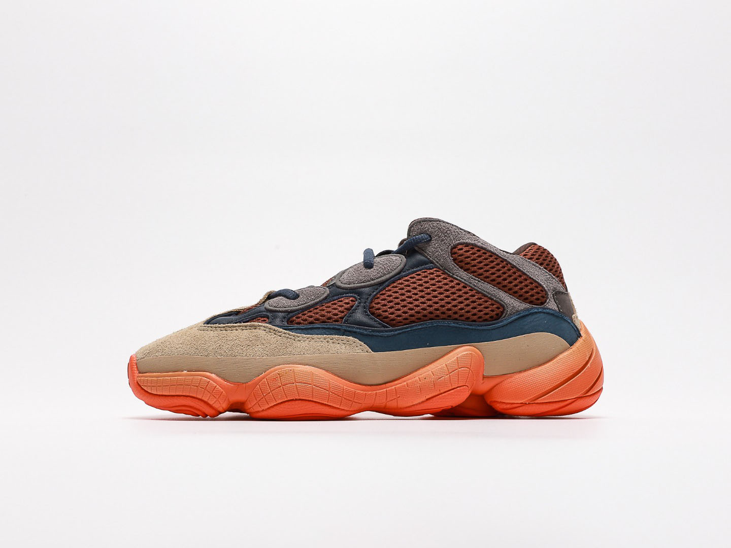 

Kanye Basketball shoes 500s men's high school students dunk Navy Blue Violence orange female coach sports shoes 36-46