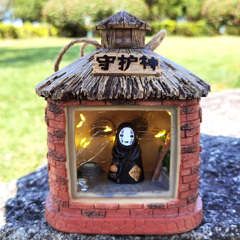 

Night Lights Bedroom Bedside Lamp Faceless Man Led Light Miyazaki Animation Spirited Away No Face Guardian Child's Gift