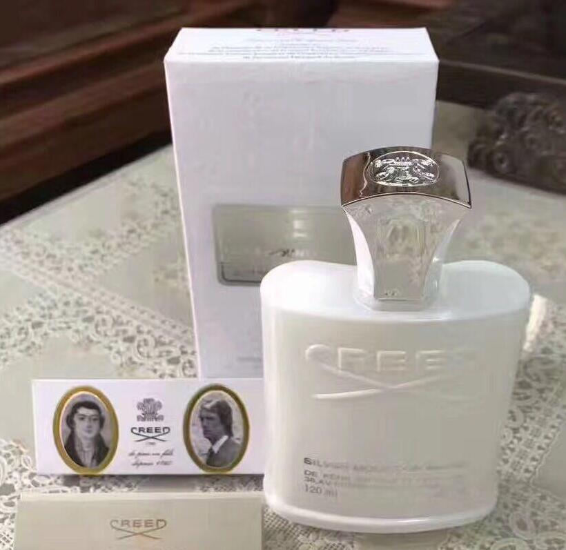 

hot buy Famous solid perfume Creed sliver mountain water for men cologne 120ml with long lasting time good smell free, Customize