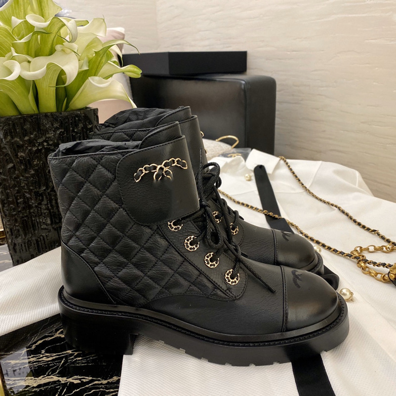

Luxury Design Boots Casual Classic Women Shoes Outdoor Designer Personality Trainer Sport Sneakers Leather Lightweight Breathable Ankle Booties, Black