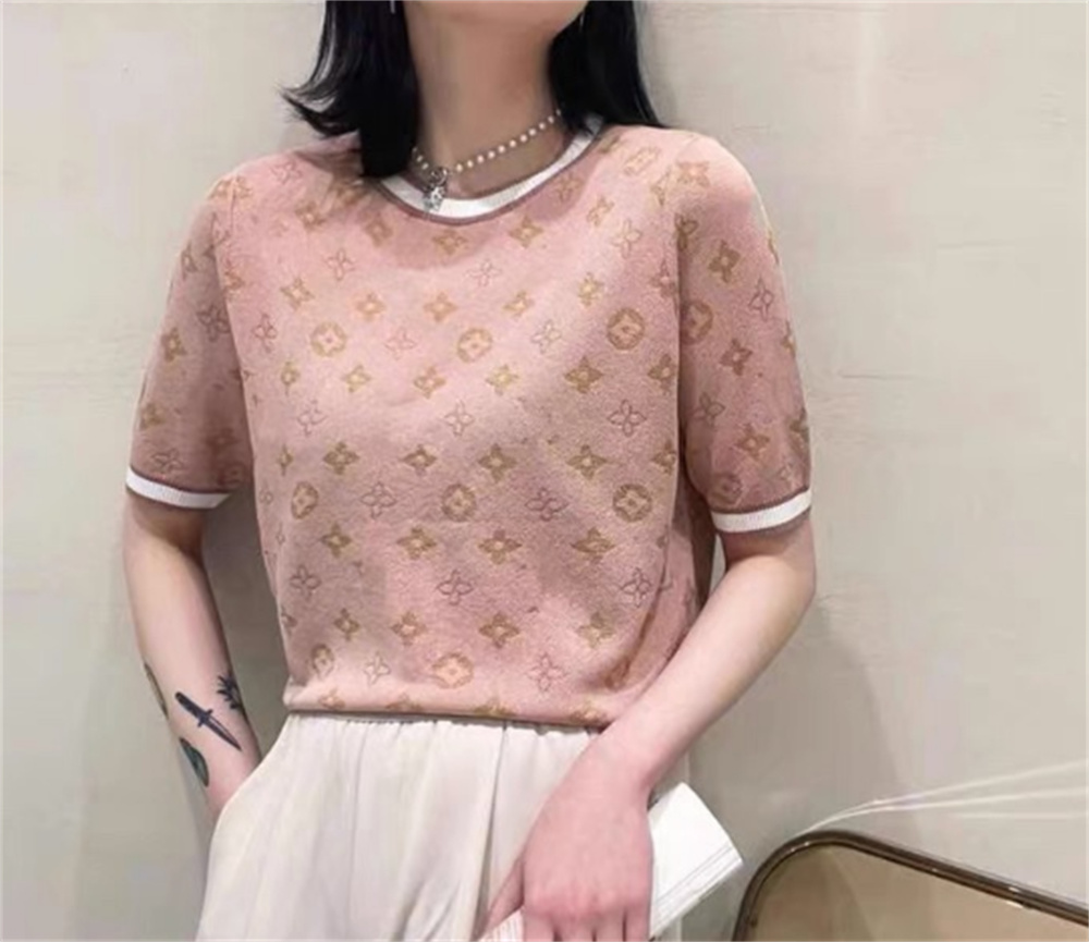 

Designer T Shirts Women Hoodies Letter Printed Tshirts Fashion Summer Short Sleeve Tees Girls Tops pink yellow Shirt Breathable T-shirts sweater coats, Blue