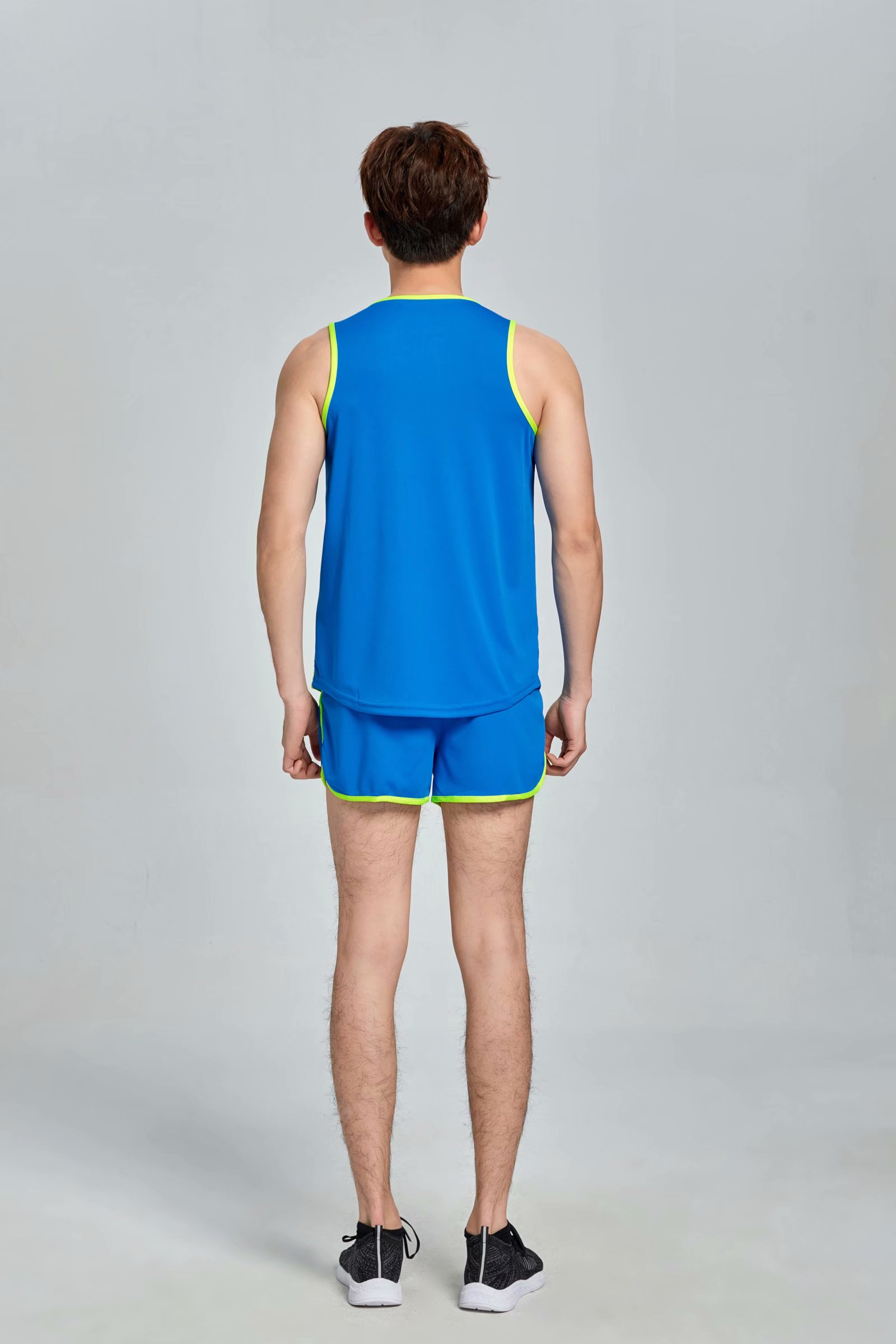 

#016 Football uniform men soccer Jersey printing team custom track and field sports short-sleeved shirt, Black;yellow