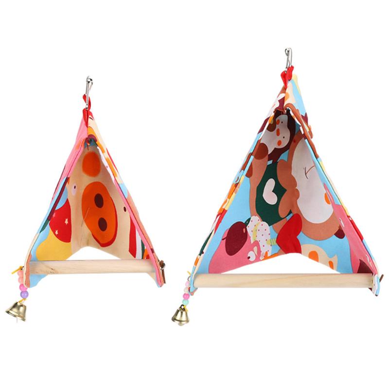 

Garden Feeder Supplies Swing Open Platform Double Wood Shelter For Bird Pet Cages