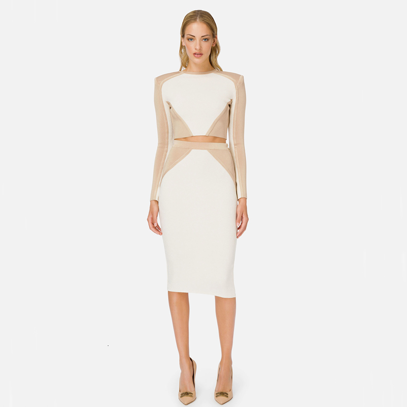 

skirt FREE HIGH QUALITY WHITE apricot colors mixed bandage top, Black