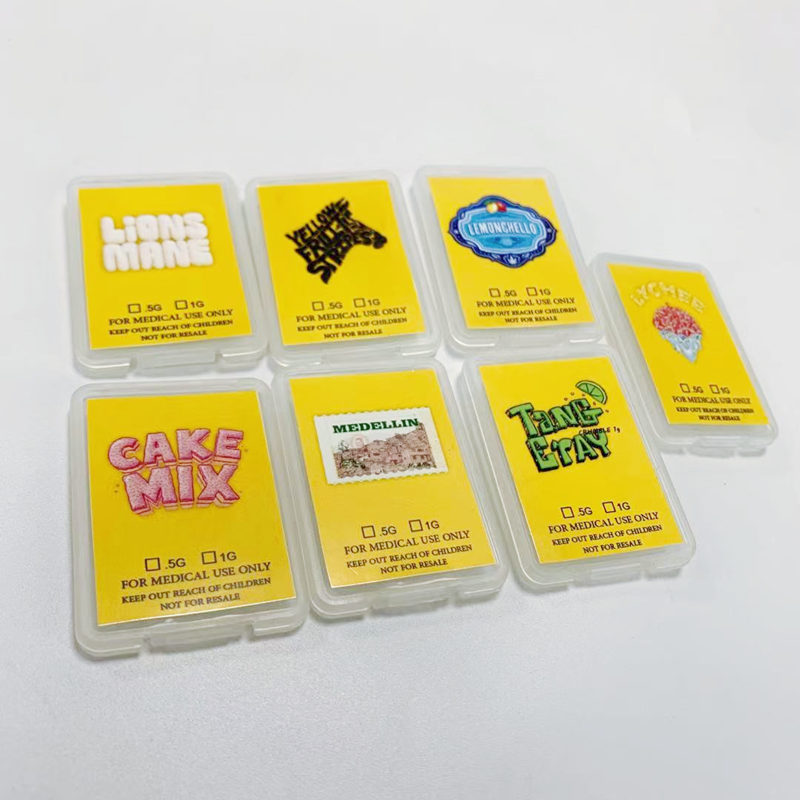 

Lemonnade Shatter Packs Wax Concentrate SD card Packaging 2.05*0.18in live resin