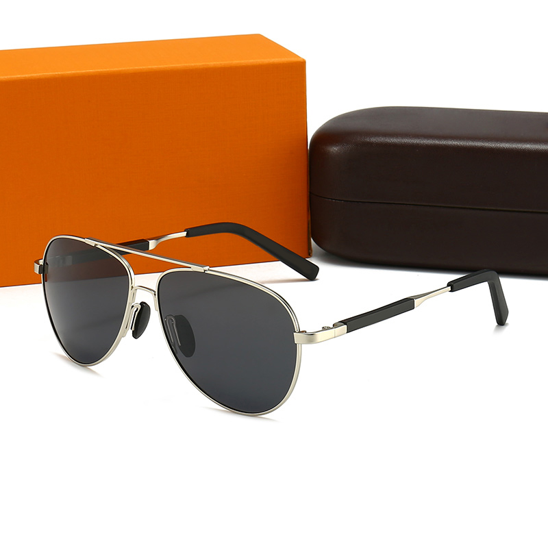 

Top Designer Metal Goggle Sunglasses Fashion Womens millionaire Mens outdoor Square glasses UV400 Star Style Eyewear with gift box