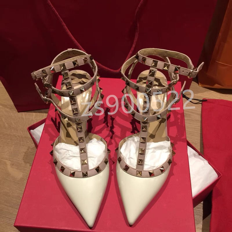 

With Box! Classic High Quality Stiletto Heels Sandals fashion heel Women shoes Dress shoe ladies shoe, Black