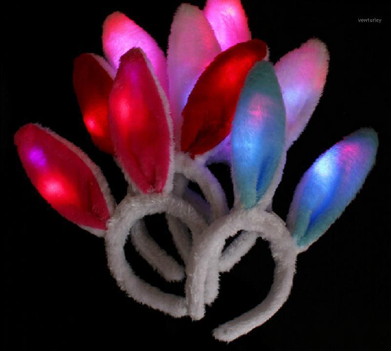 

Party Decoration LED Light Luminous Ears Flashing Headdress Head Hair Band Hoop Toy Kid Birthday Christmas Decor