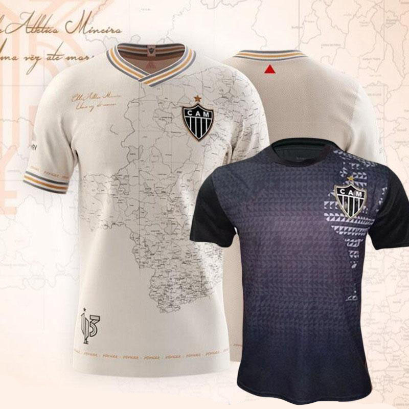 

Atlético 2021 2022 2023 Atletico Mineiro HOME away Soccer Jersey special edition 21 22 Fred Cazares Otero Moura Elias Robinho Valdivia Adilson Santos Football Shirt