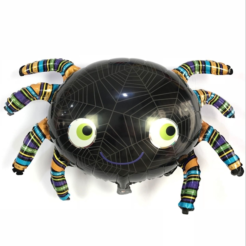 

New arrival Spider foil aluminum film Carnival Halloween cartoon toy decorative balloon
