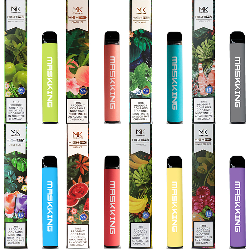 

Disposable Vape Platform Maskking High Pro Disposables E Cigarettes Puffs 600mAh 3.5ml Pre-filled Cartridges Vapor Vapes pen mix flavors dropshipping