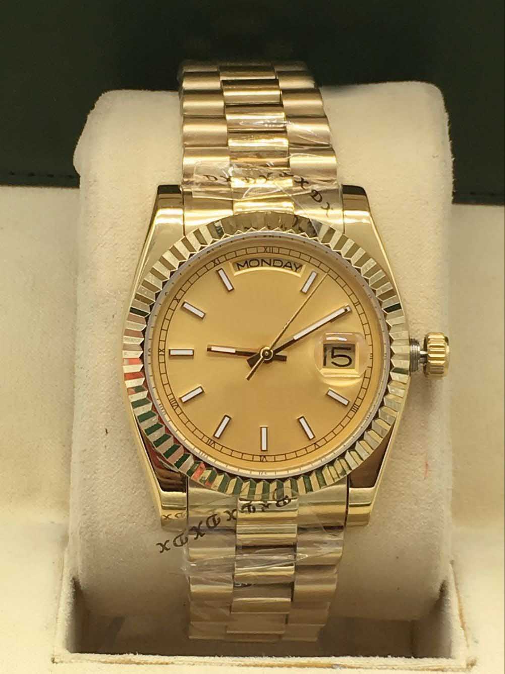

Men's automatic mechanical watch, 316 stainless steel, 36-41mm diameter, sapphire glass, sports, waterproof, high-end fashion leisure watch choice, Box