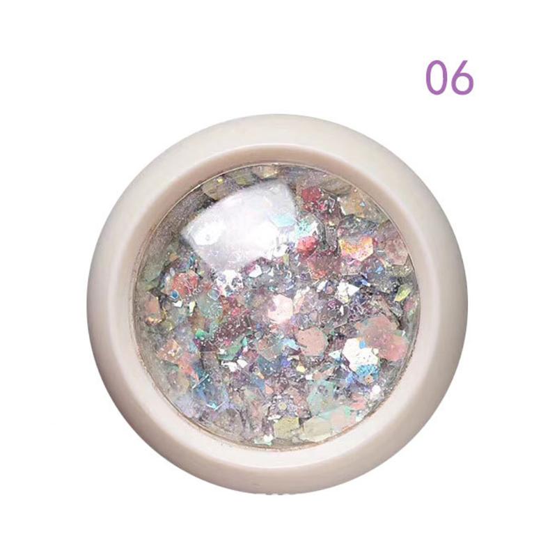 

Nail Glitter Manicure Fashion Art Mini For Laser Decorations Craft Eye Makeup Charm Sequins Powder Tips DIY