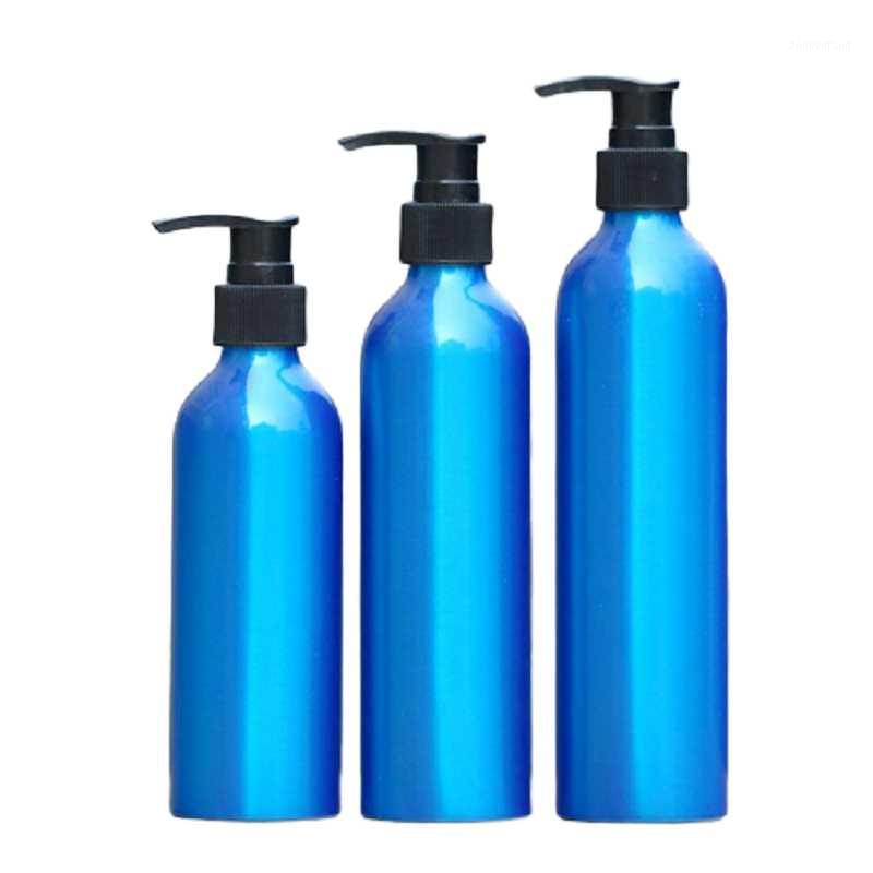 

Storage Bottles & Jars High Capacity Emulsion Container 150ml 200ml 250ml 300ml 500ml Cosmetics Aluminum Lotion Bottle Blue Gorgeous Travel