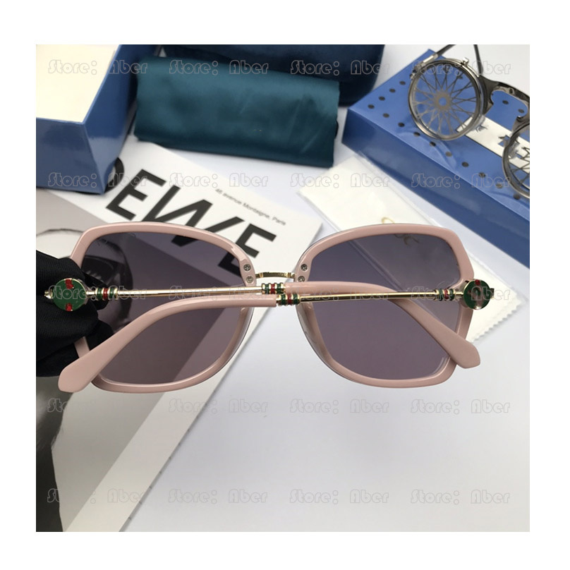 

Fashion Luxury Designer Sunglasses For Women Sunglass Pink Full Frames Mirrors Brand Top Quality Eyeglass UV 400 Lens Original Eyeglasses Protection Sun Glass BOX