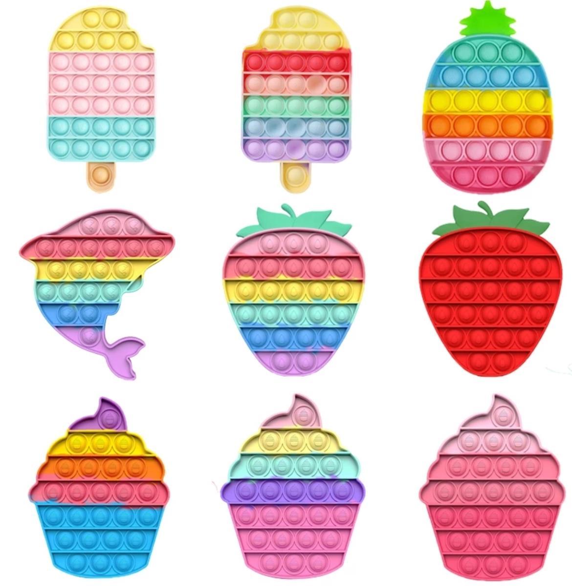 

2021 Party Gift Fidget Toys Stress Reliever Extrusion Sensory Therapy For Family Students And Friends With ADD ADHD OCD