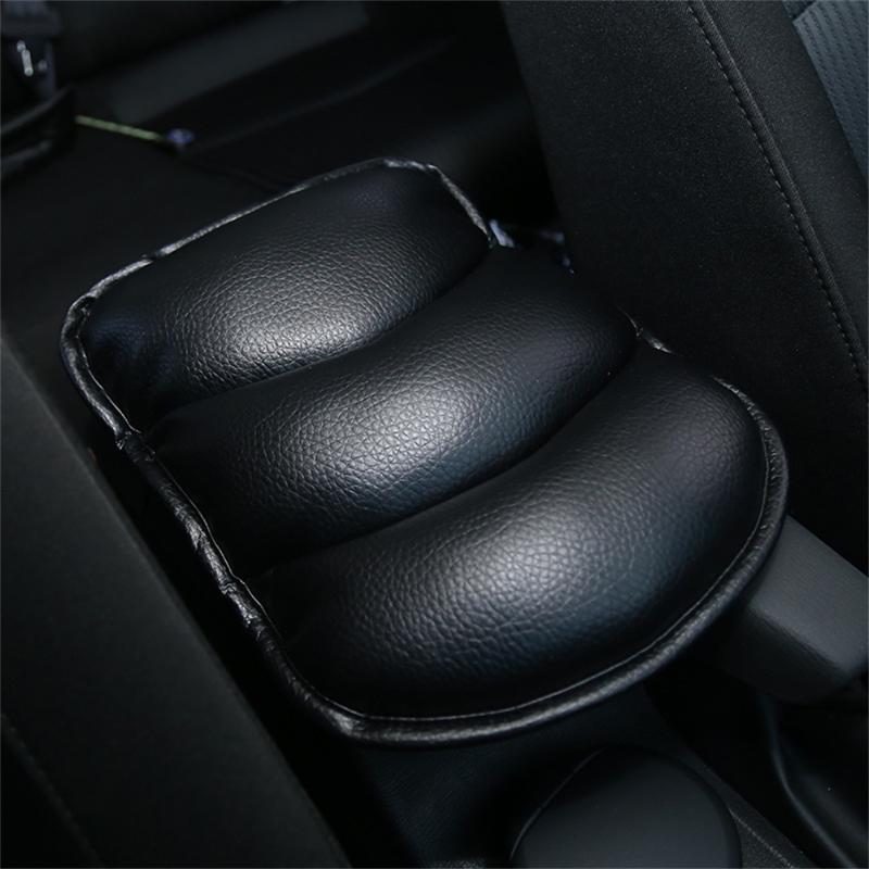 

Seat Cushions 4 Colors Car Leather Center Console Armrest Cover Box Pad Soft Mat Auto Covers