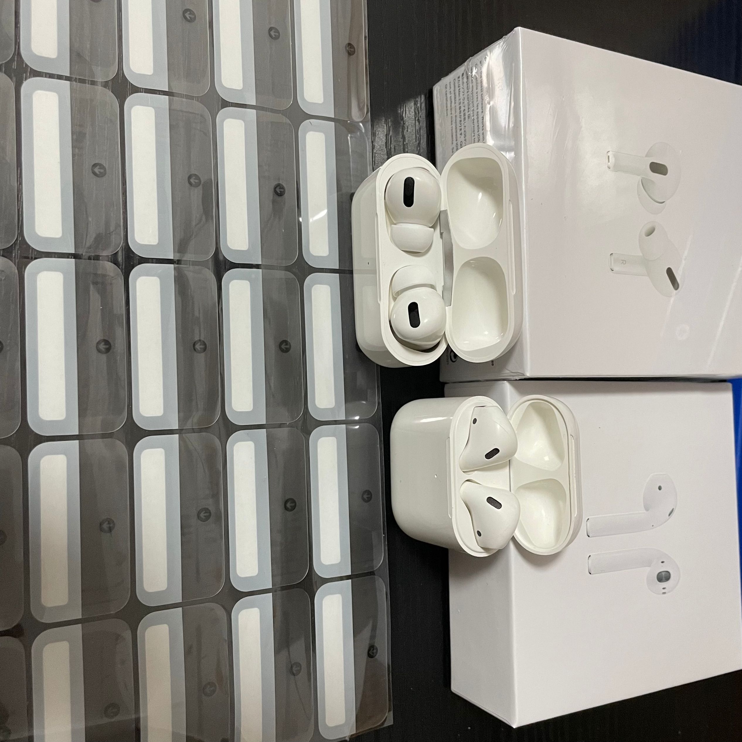 

For AirpodsproAppleiPhone Air Gen 3 Wireless Earphones headset Charging Rename GPS Bluetooth Headphones PK Pods 2 AP Pro Earbuds 2nd Generation, White