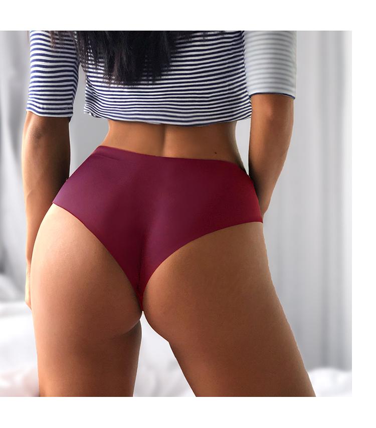 

Women' Panties Ladies Seamless Underwear, Comfortable Low-rise Sexy Underwear And Thongs, Black