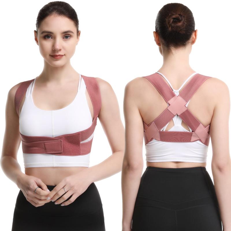 

Posture Corrector Women Body Shaper Corset Chest Support Belt Shoulder Brace Back Correction Drop, Black;blue