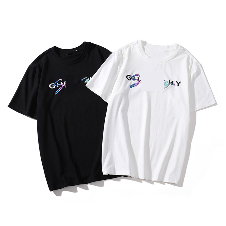 

Summer Men T-Shirts Cotton Shirts Solid Color Short Sleeve Tops Slim Breathable Men's streetwear Male Tees size XXXL clothes M-XXXL #97, White;black