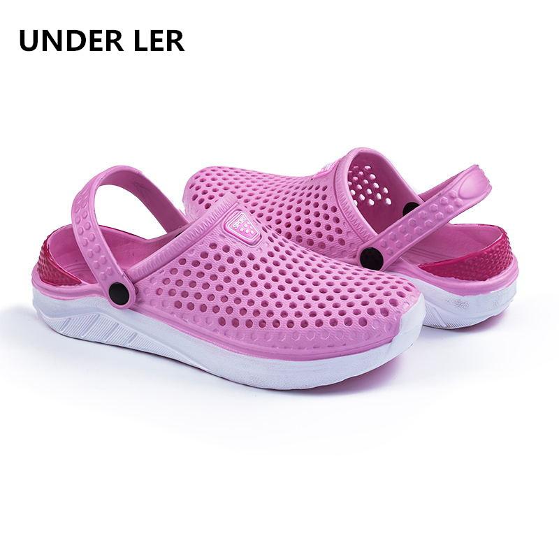 

Summer Couple Shoes Beach Fashion Sandals Breathable Women's Slippers, Black