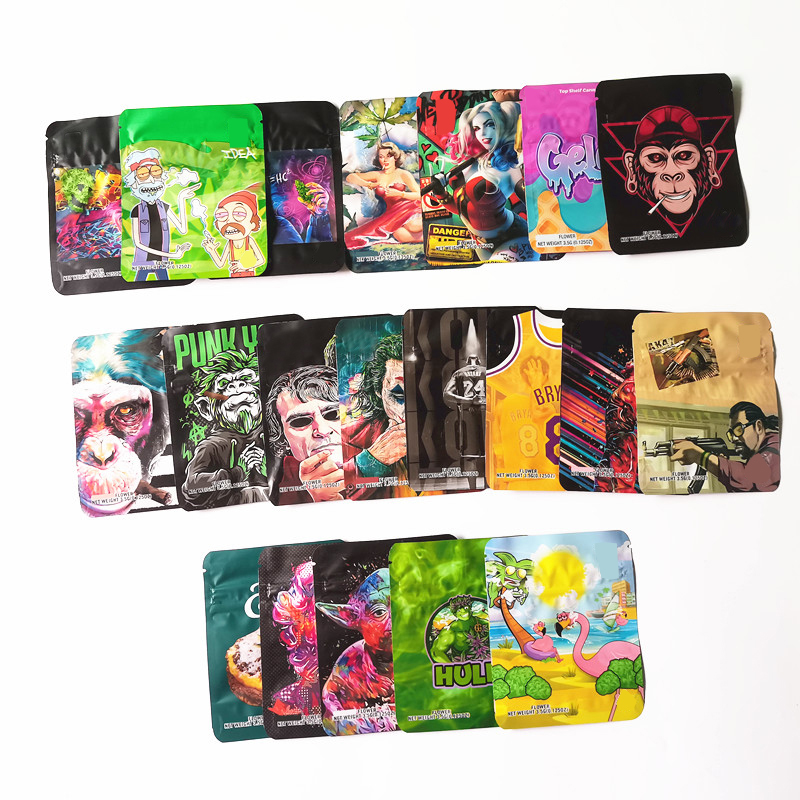 

bagboyz cookies wedding cake bag Biscotti Candy Land mix zookies 3.5g packaging bags flower medicated resealable edible Trufflez Trrlli