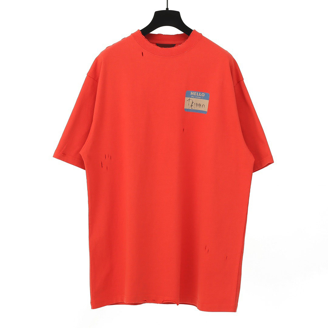 

Men's Plus Tees & Polos Round neck embroidered and printed polar style summer wear with street pure cotton g4e