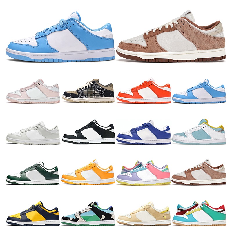 

top dunk sb low Running Shoe for mens women black white university bule Michigan Varsity Green Orange Pearl Photon Dust sport sneakers trainers outdoor