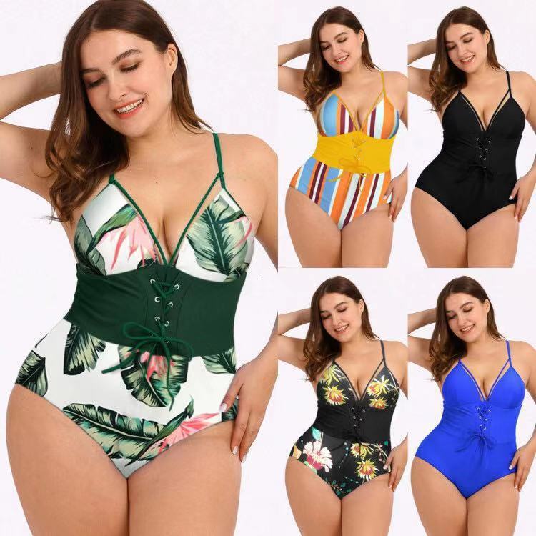 

Print Bikini Corset Women' Swimsuit