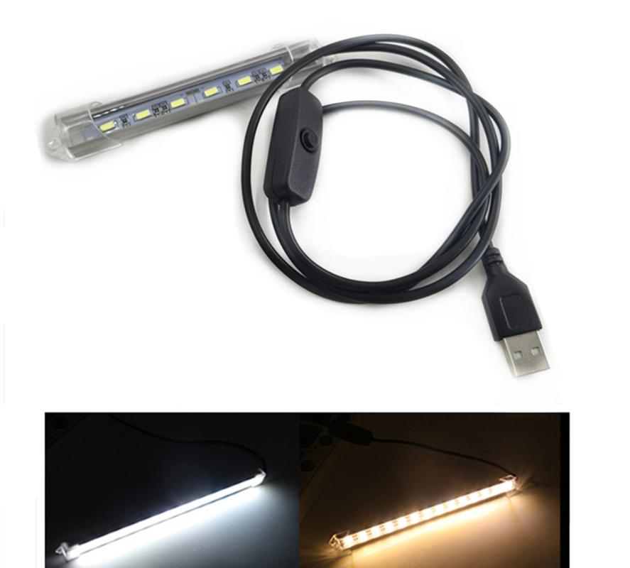

Bulbs DC 5V LED Bar Light USB Powered Rigid Strip 10cm 20cm 35cm 50cm 5630