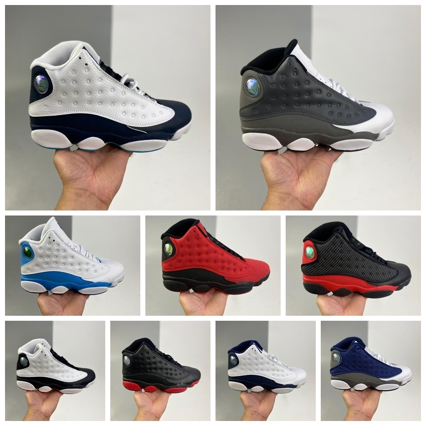 

2021 Top 13 He Got Game basketball shoes men Reverse Bred Atmosphere Grey Flint Blue DJ5982-602 Running shoes Size 40-47, 001