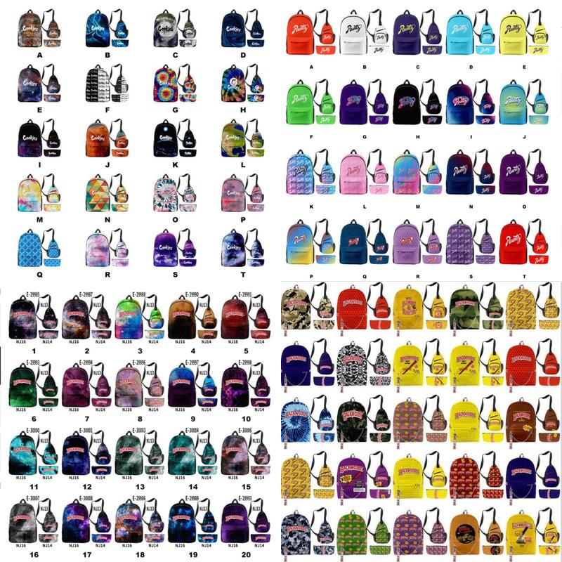 

Laptop 3pcs/set 3d Digital Print Runtz Backwoods Backwood Hiking Traveling Sport Bags Shoder Bag Schoolbags Outdoor Backpack Cigar Ba jllORJ
