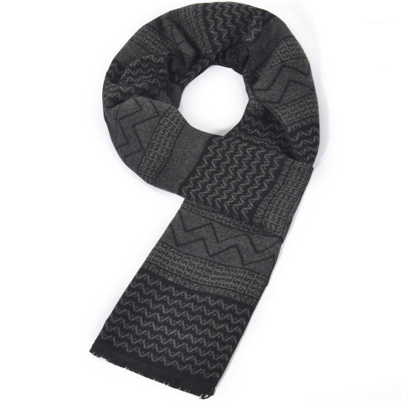 

Scarves KENSHELLEY Winter Men's Scarf Warm And Leisure European American Gift Custom Bib Cotton Plaid