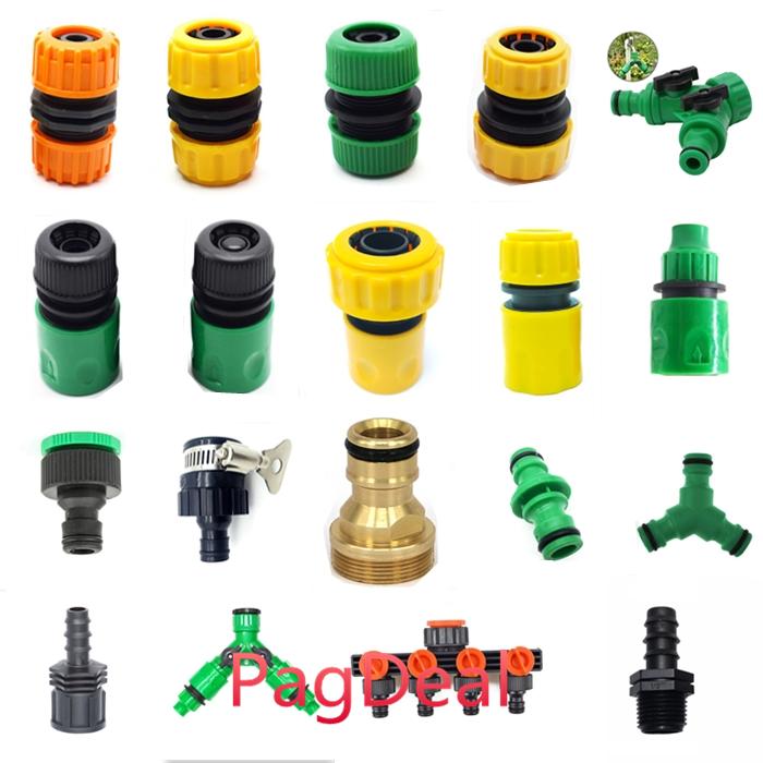 

1pc 1/2 3/4 Inch Garden Hose Fitting Quick Connector Male And Female Water Faucet Connect Splitter Adapter Valve Watering Equipments
