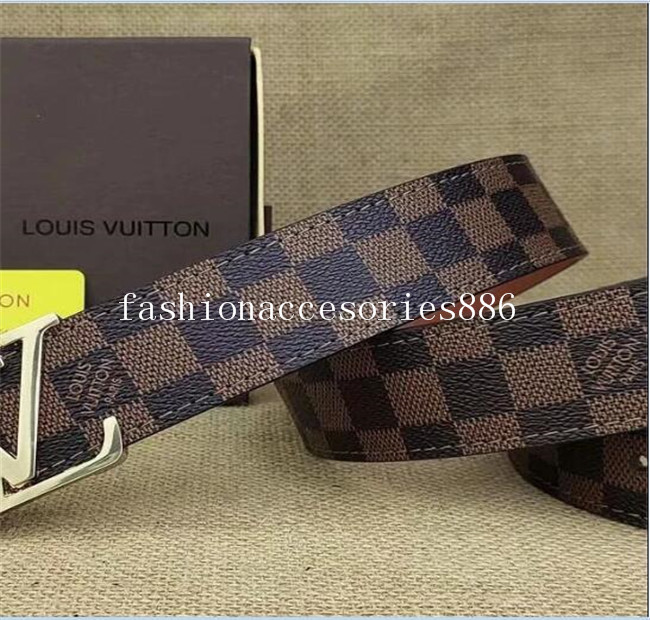 

2021 High Quality Fashion L Buckle Belts For Women And Men Belt Luxury Womens Genuine Leather Waistband Wholesale Accessories V 105 120CM, Black;brown