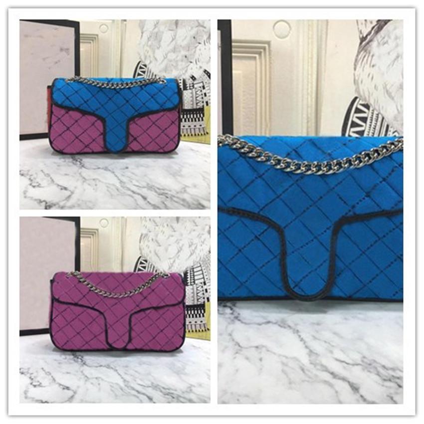 

Handbag Women Luxurys Designers Bags Fashion Chain Purses Ladies Clutch Classic Womens Diagonal Travel Bag Silver Crossbody Messenger Purse Wallet #6158, Size 26x17x18 cm