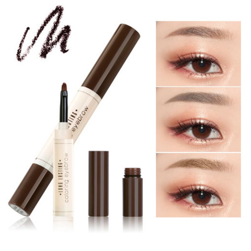 

Waterproof Enhancers Eye Brow Black Brown Convenient and durable Eyebrow Pen Pencil Tint Tattoo Makeup Tools 1424, 01 light coffee