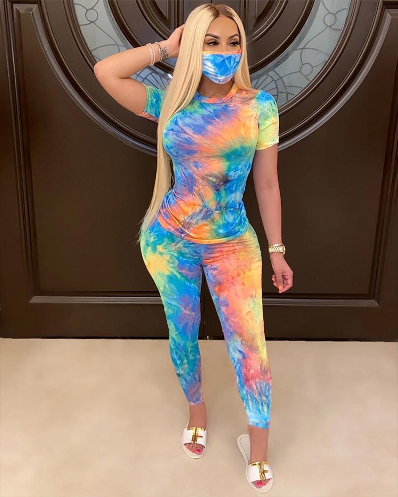 

tie dye clothes set womens tracksuits summer casual two piece sportswear 2 outfit for sweat suit short sleeve and shorts, Gray