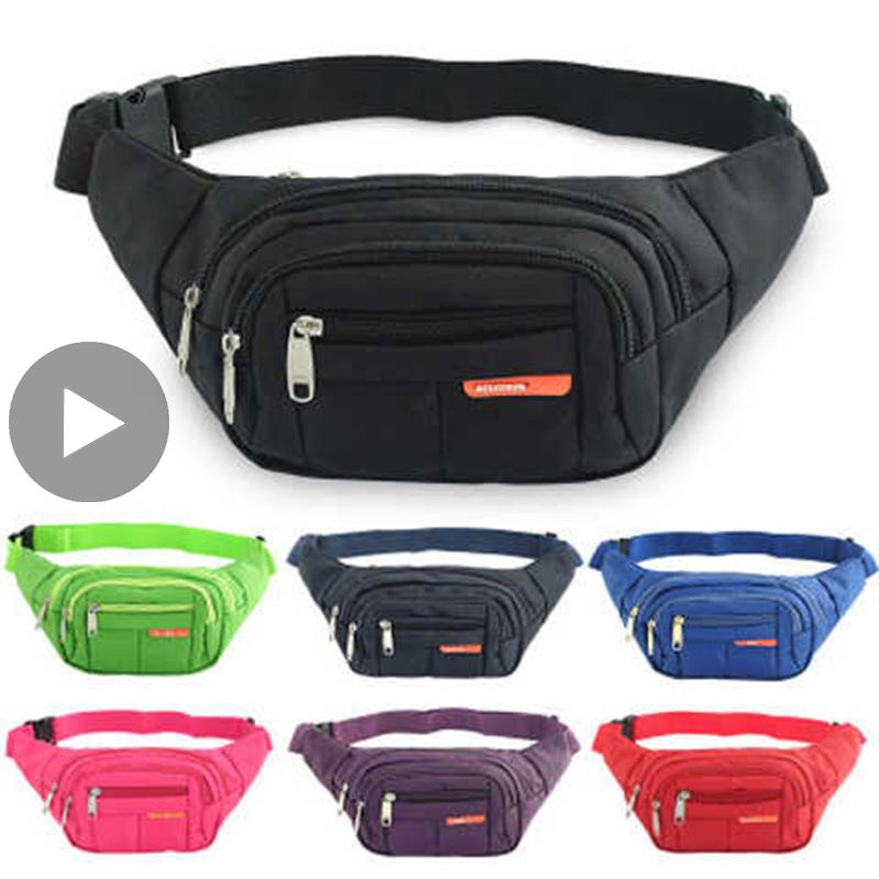 

Waist Bags Waistbag Fany Fanny Pack For Women Belly Hip Chest Belt Pouch Bum Banana Female Bag Men Purse Kidney Phone Beltbag Canguro